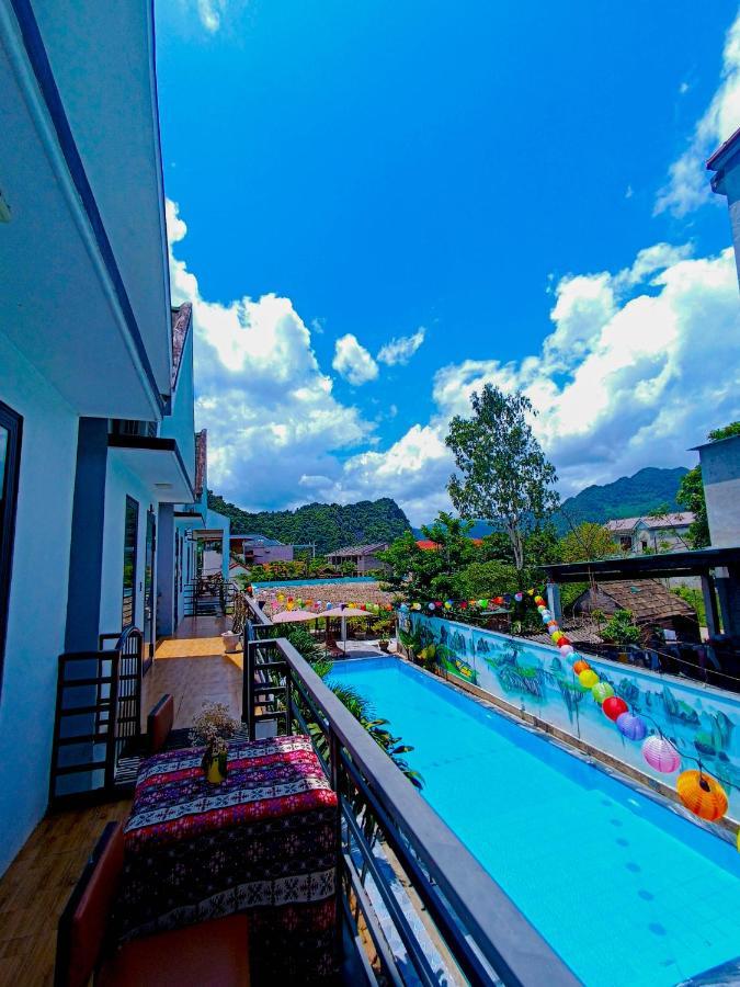 פונג נה Yolo Pool Bar Villas & Garden Restaurant מראה חיצוני תמונה
