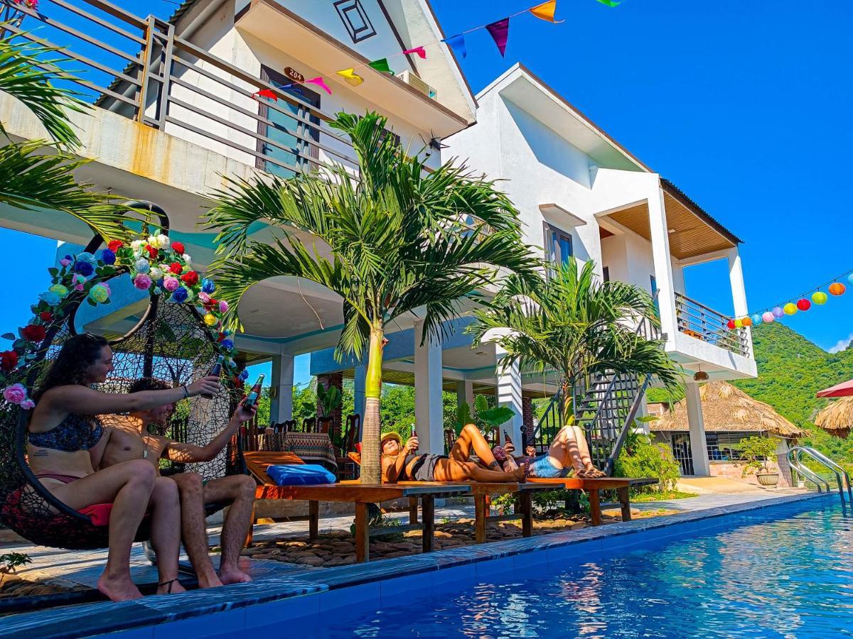 פונג נה Yolo Pool Bar Villas & Garden Restaurant מראה חיצוני תמונה