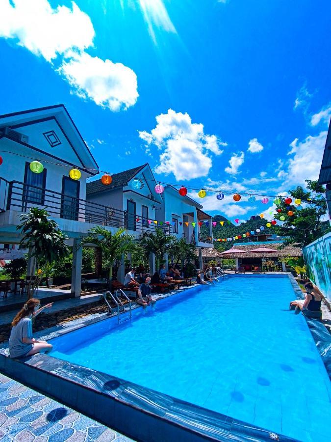 פונג נה Yolo Pool Bar Villas & Garden Restaurant מראה חיצוני תמונה